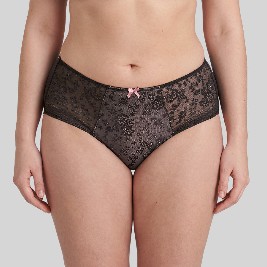 braguitas talle alto de encaje, fleur de rosa faia.