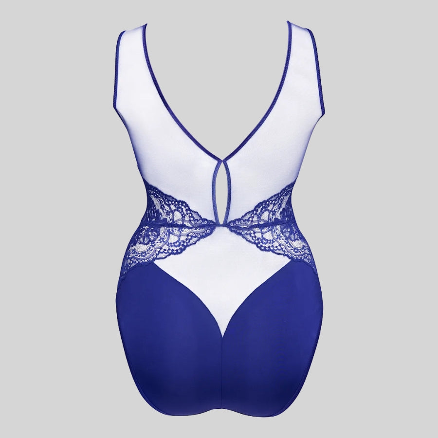 Body lencero escote en V, shimla de primadonna.