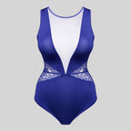 Body lencero escote en V, shimla de primadonna.