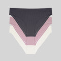 packx3 braguitas corte midi seamless, flo de dorina.