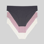 packx3 braguitas corte midi seamless, flo de dorina.
