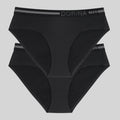 Pack of 2 Dorina microfiber period panties.